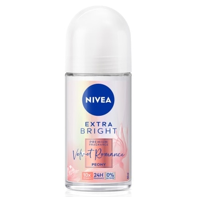 NIVEA EXTRA BRIGHT VELVET ROMANCE PREMIUM FRAGRANCE ROLL ON