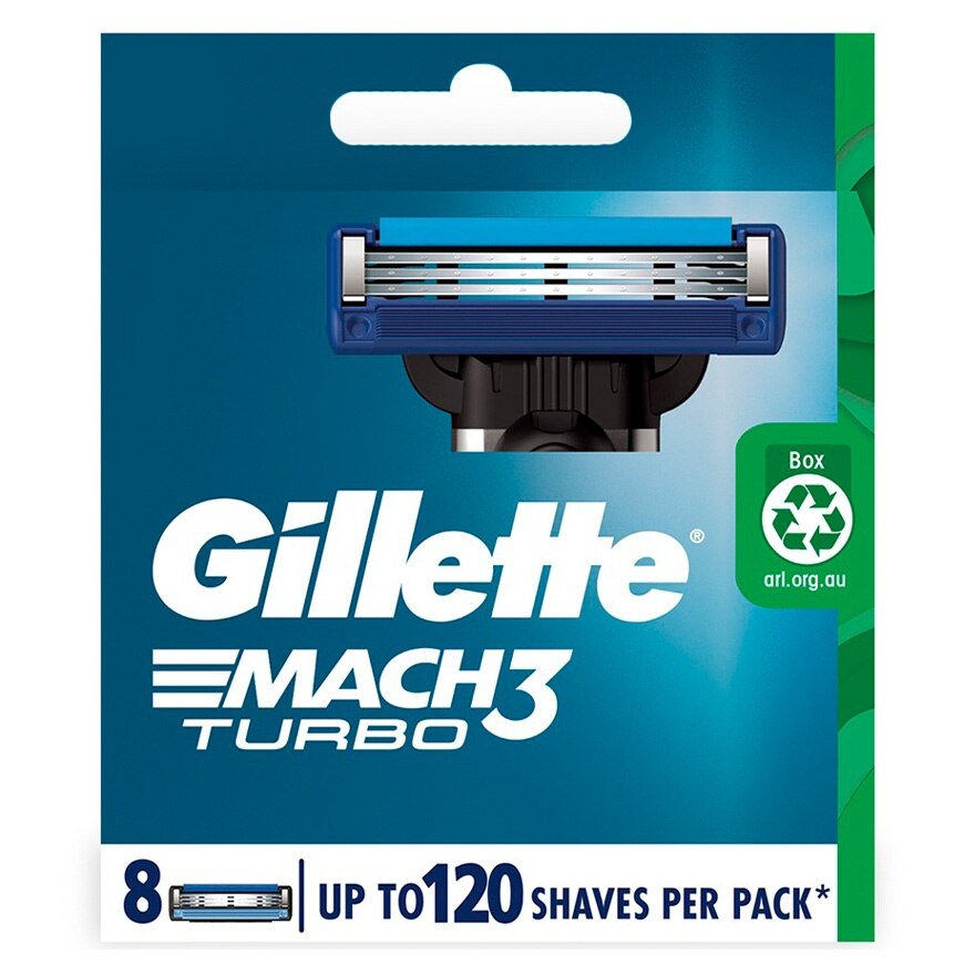 GILLETTE GILLETTE MACH3 TURBO 8 BLADES | Men Shaving Product