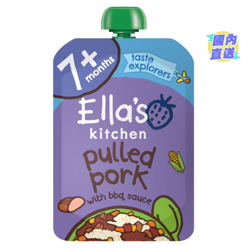 PUNCHY PULLED PORK WITH BARBEQUE SAUCE 130G