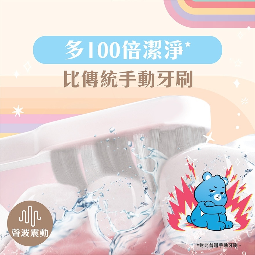 閃悅躍動聲波震動牙刷CB特別版(粉紅)