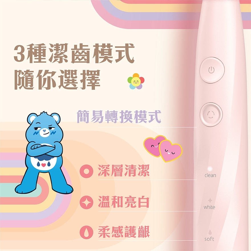 閃悅躍動聲波震動牙刷CB特別版(白)