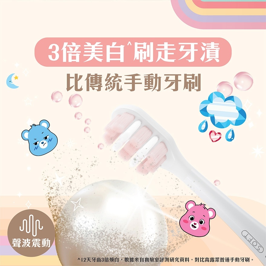 閃悅躍動聲波震動牙刷CB特別版(白)