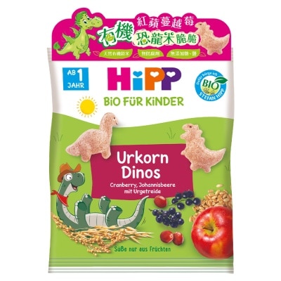 喜宝 喜宝有机红苹蔓越莓恐龙米脆脆