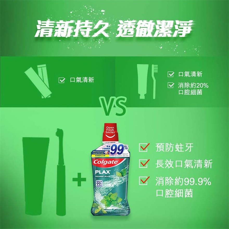 PLAX MW Fresh Mint 750 ml twin pack