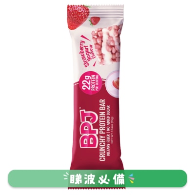 BPJ - BPJ 高蛋白棒 55克 - 士多啤梨乳酪風味