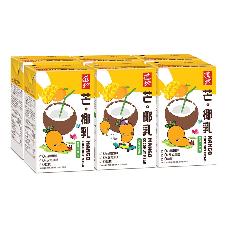Tao Ti Mango Coconut Milk 250mLx6 image