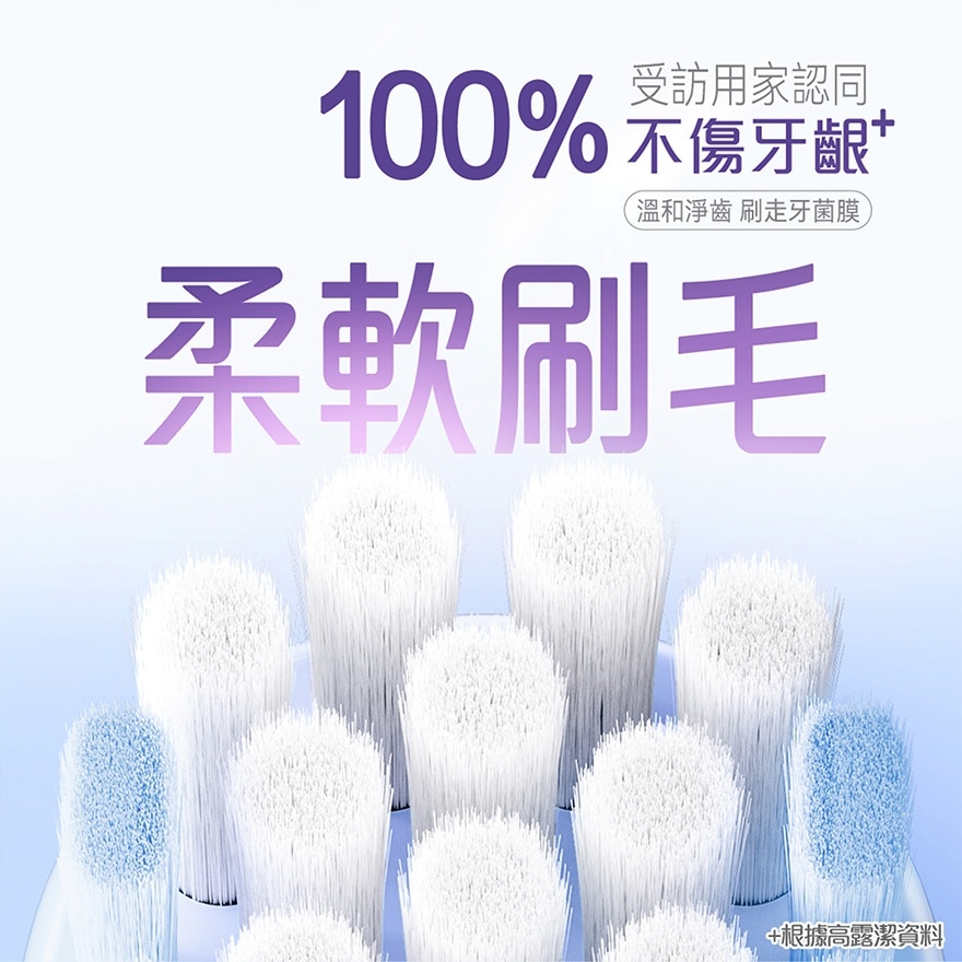 0壓寬頭預防牙齦萎縮牙刷2支裝