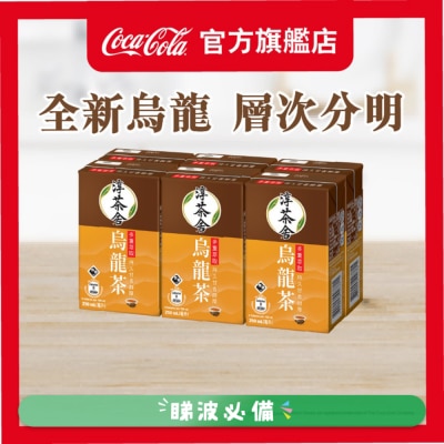 淳。茶舍 烏龍茶飲料（無糖）6包裝