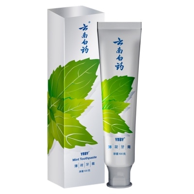 YUNNAN BAIYAO Yunnan Baiyao 雲南白藥薄荷牙膏 100克