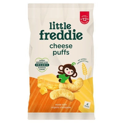 小皮 - Little Freddie 有機芝士泡芙 (4 x 11g)