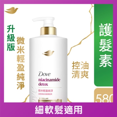 DOVE - Dove Niacinamide Detox Conditioner 580ml