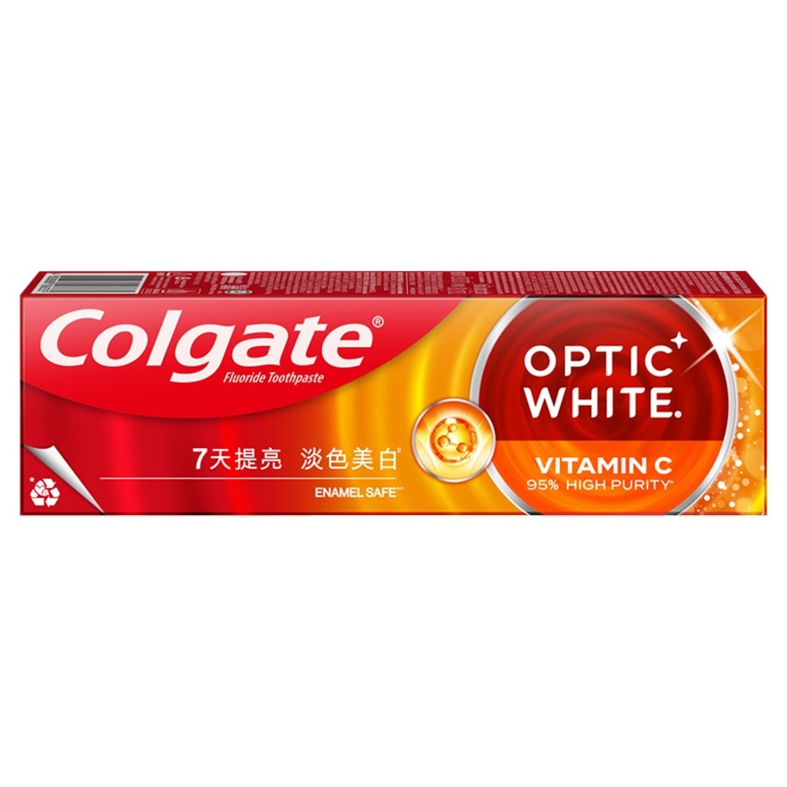 高露潔光感白高純度維他命C美白牙膏 80g