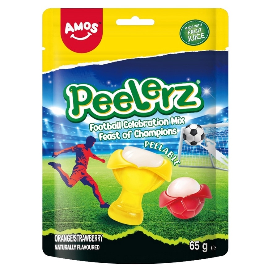 PEELERZ CHAMP TROPHY&FOOTBALL GUMMY