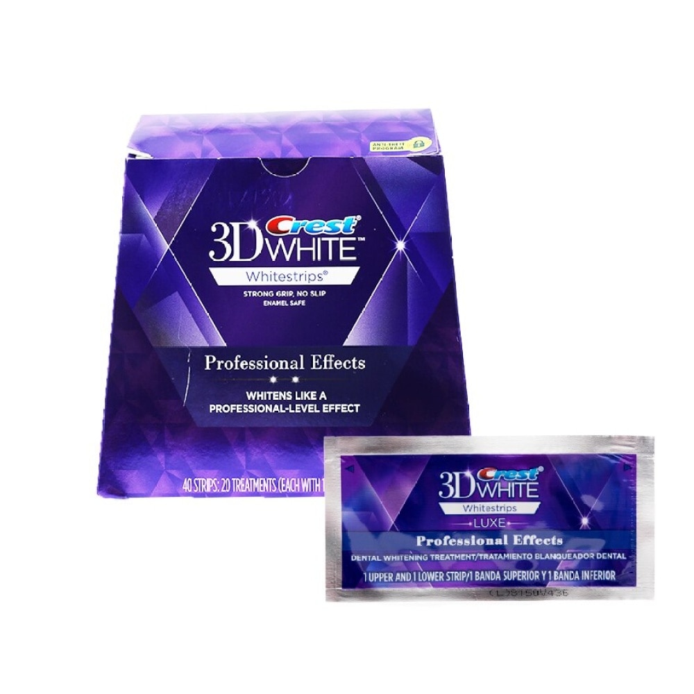 3D White Strips Professional Effect 20 Treatments