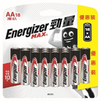 ENERGIZER Energizer Standard Alkaline AA 18's