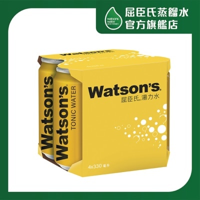 WATSONS 屈臣氏湯力水 330mlx4 (款式隨機發貨)