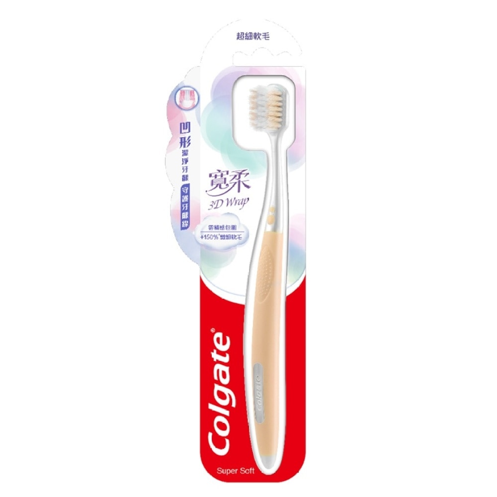 3D Wrap Concave Wide Fast Cleaning Toothbrush (Soft Bristles) (Random Color Delivery)