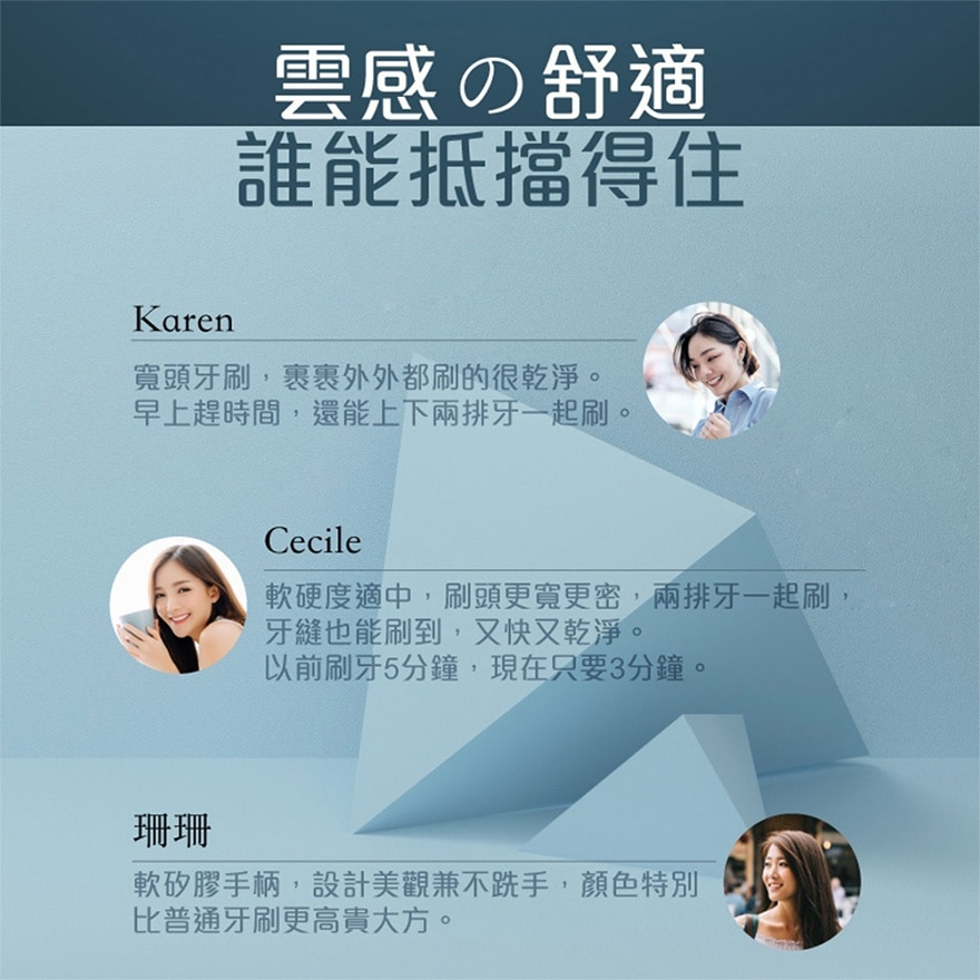 高露潔 寬柔3D Comfort牙刷
