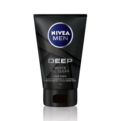 NIVEA 激炭雙效控油淨透潔面泥100克