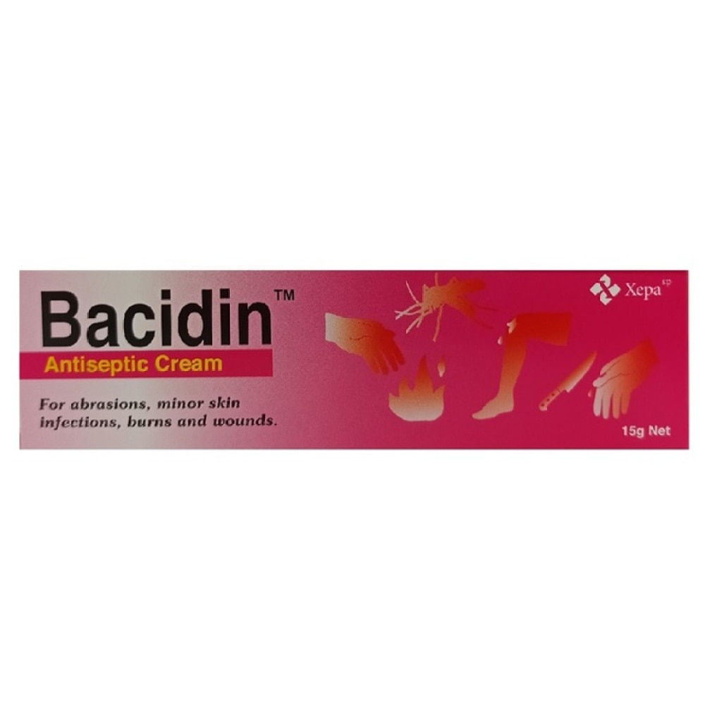 Bacidin消毒藥膏1% 15克