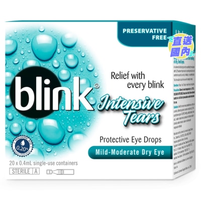 BLINK Blink Intensive Tears (20 x 0.4 ml)