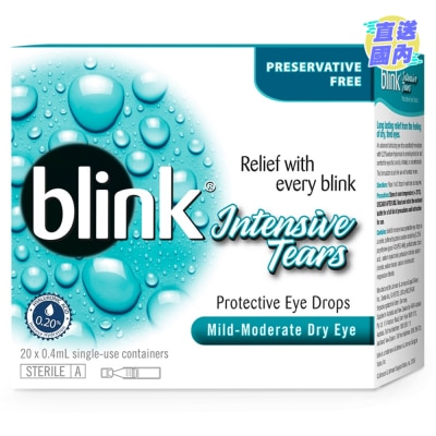 BLINK Blink Intensive Tears (20 x 0.4 ml)