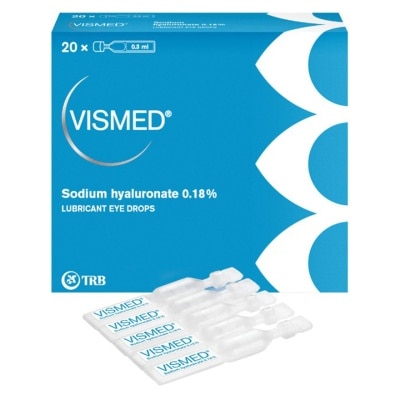 TRB CHEMEDICA AG - Vismed®衛視美0.18% HA滋潤眼液 20枝裝 image