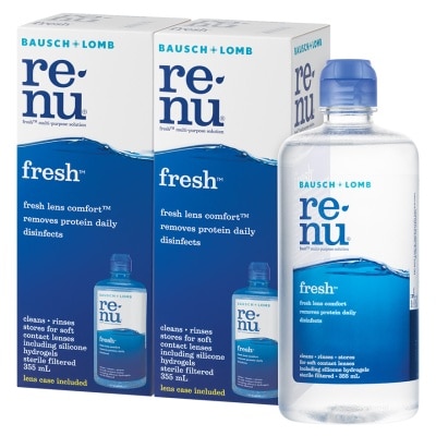 博士伦 多功能隐形眼镜药水355毫升孖装