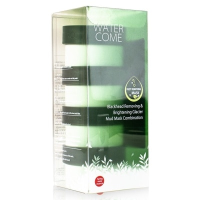 水之蔻 - 去黑头亮肤冰河泥膜组合40G*4