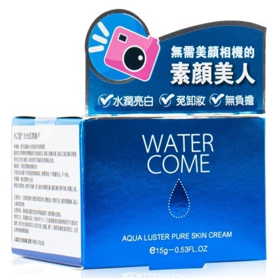 WATER COME - AQUALUSTER PURE SKIN CREAM 15G