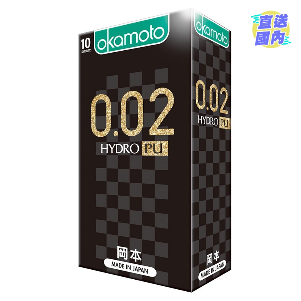 Okamoto 0.02 Hydro Polyrethane 10's