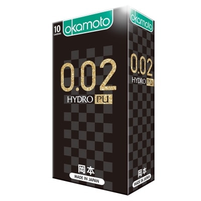 OKAMOTO - Okamoto 0.02 Hydro Polyrethane 10's