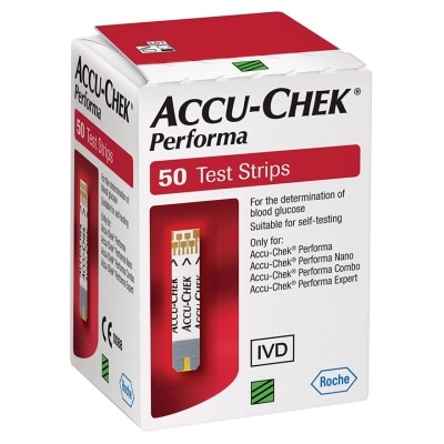 ACCU-CHEK Accu-Chek® Performa 卓越血糖試紙50條