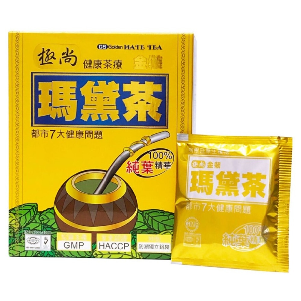 极尚金装玛黛茶30包装