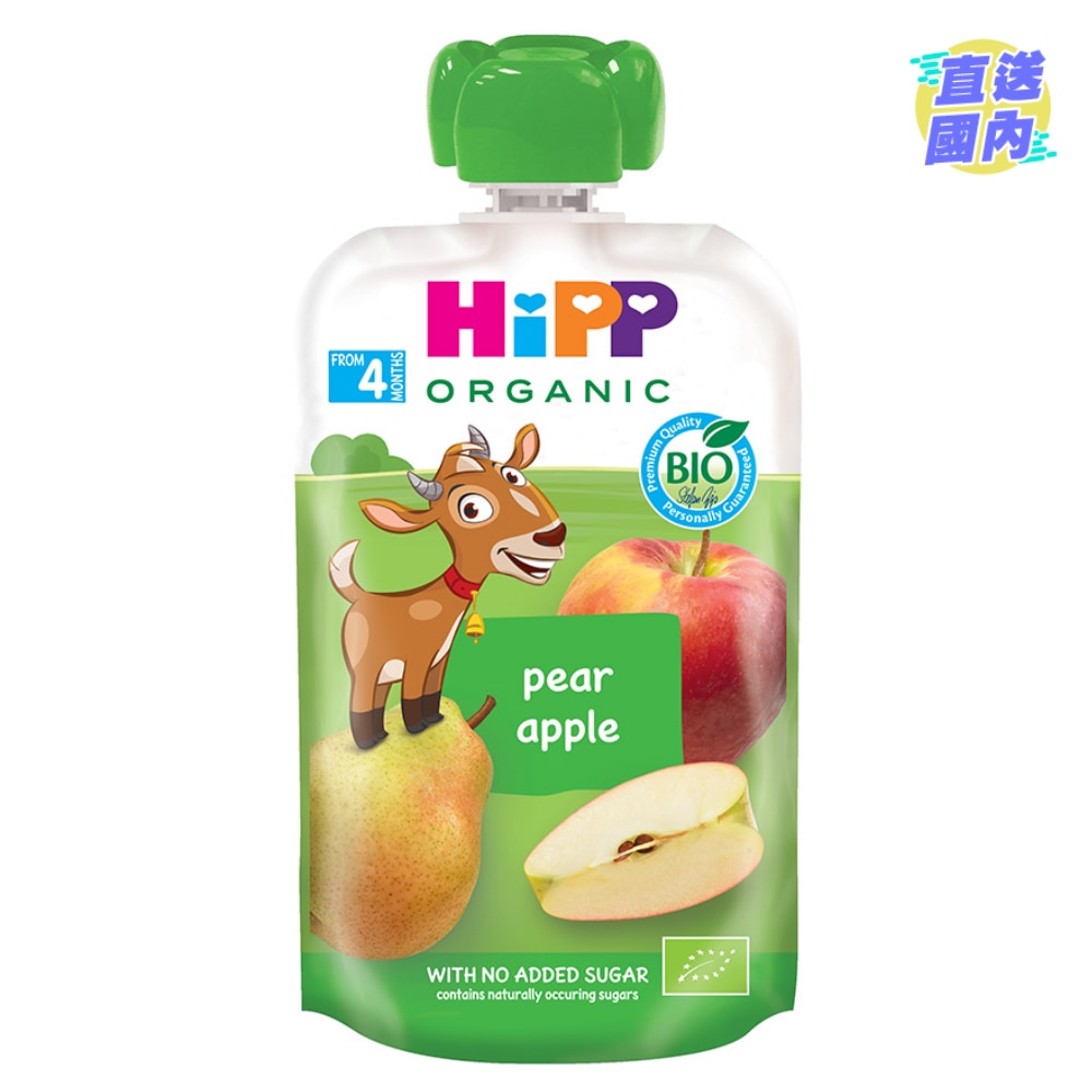 HiPP 喜宝有机香梨苹果唧唧装