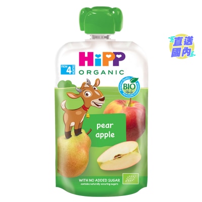 喜寶 HiPP 喜寶有機香梨蘋果唧唧裝