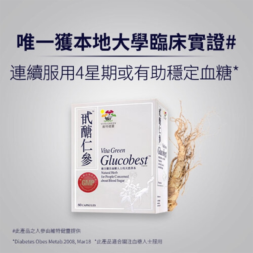 Glucobest - 60 Capsules image
