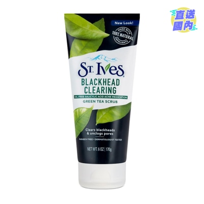 ST. IVES St. Ives Green Tea Scrub Blackhead Clearing 170g