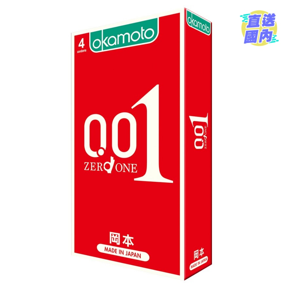 岡本0.01水性聚氨酯 4片裝																			