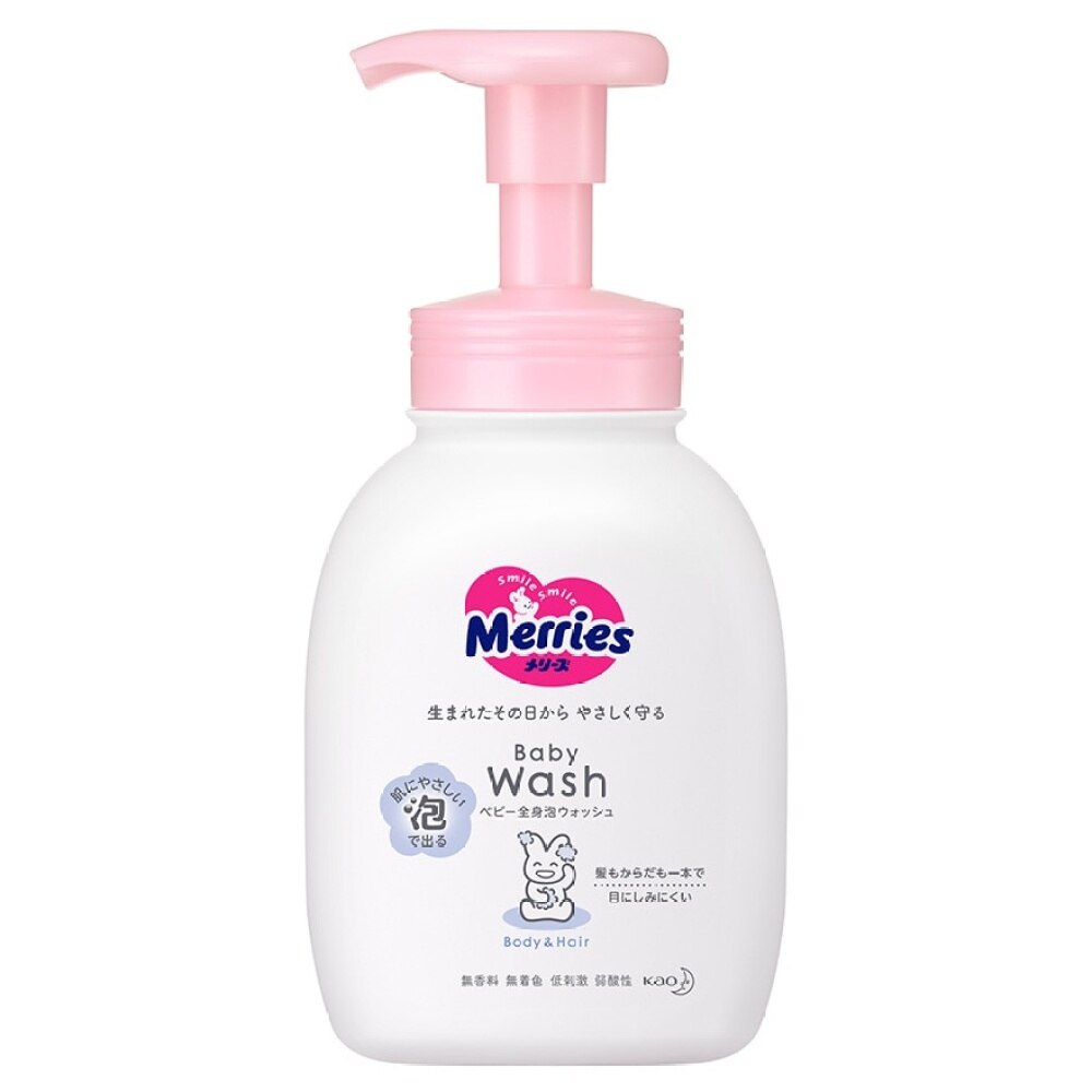 MERRIES Merries Baby Foaming Wash 400ml Watsons Hong Kong