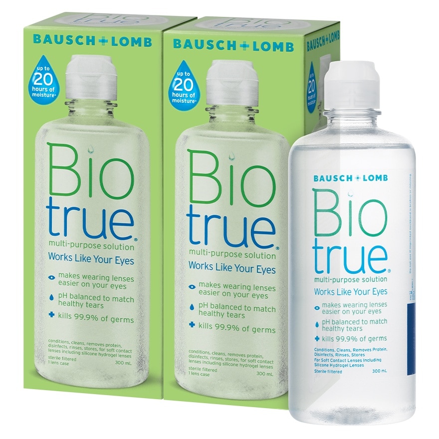 Bausch and Lomb Biotrue Multi Purpose Solution (300ml twim pack)