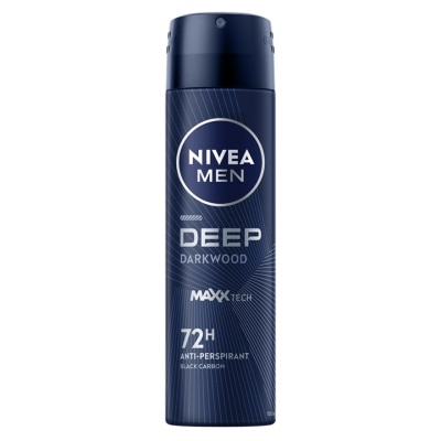 妮維雅 激炭雙效抗菌超爽止汗噴霧香氛150毫升