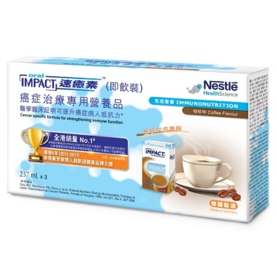 NESTLE - ORAL IMPACT RTD coffee flavour 3's