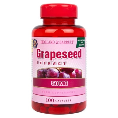 HOLLAND&BARRETT - 葡萄籽精華50毫克 100粒