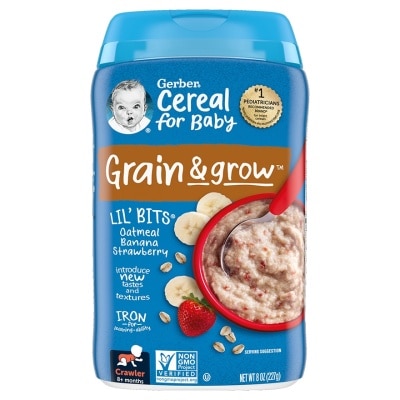 GERBER LIL'BITS Cereal OAT BNASTRW