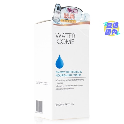 WATER COME SNOWY WHITENING & NOURISHING TONER 120g