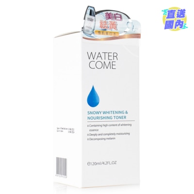 WATER COME 雪肌焕白营养水120g
