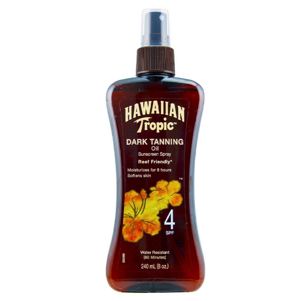 Hawaiian Tropic Dark Tanning Oil SPF4  240ml