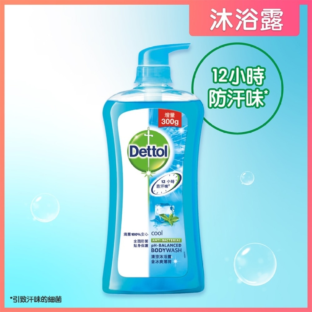 Dettol Cool Antibacterial pH-Balanced Body Wash 950G