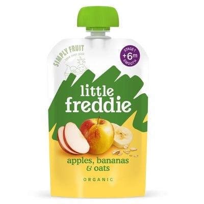 小皮 - 有機蘋果香蕉燕麥蓉 (100g)